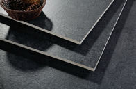 オイル黒い色の無作法な現代磁器のタイルのマット表面600x600 MMの陶磁器の台所床タイル