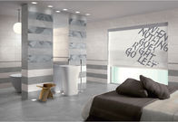 磁器のタイルの中国現代600x600の良質は磁器のタイルの灰色の模造された浴室の壁のタイルを磨いた