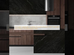 吸水率0.1%未満の磁器製キッチン床タイルに適したコンクリート基材