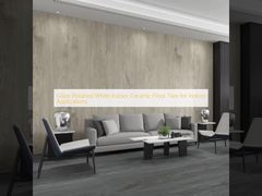 屋内用途向け艶出し白屋内セラミック床タイル