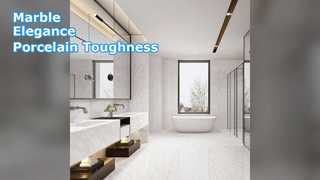 キッチン、バスルーム用の大理石風タイル