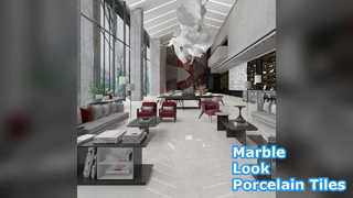 磁器の床タイル モダンな美学