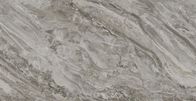 完全なボディ大理石の陶磁器の居間の磁器の床タイルの灰色色90*180cm