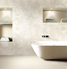 ベージュ大理石の浴室の台所陶磁器の中国3dの安く薄い磨かれた艶をかけられた磁器の床タイル