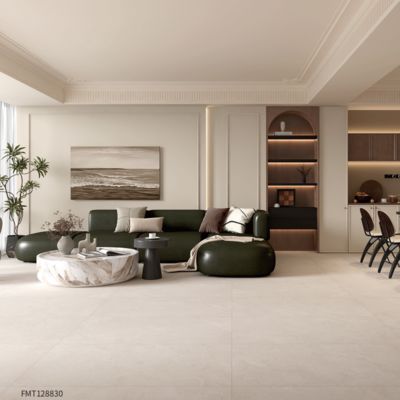 屋内用施釉セラミックタイル 高トラフィックエリア用磁器タイルパネル