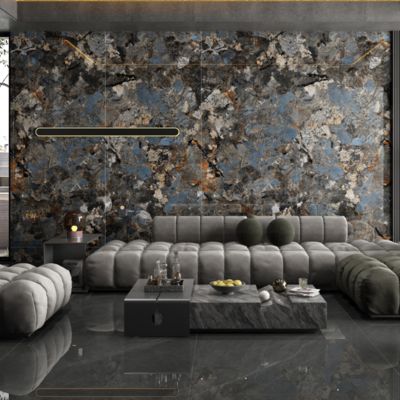 高い耐汚性と、屋内空間に最適なグレードの屋内用磁器タイル