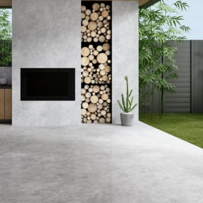 耐摩耗性、防汚性、滑り抵抗性に優れた屋内用磁器壁スラブ