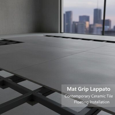 Mat grip Lappato surface Contemporary Ceramic Tile ideal for floating installation combining safety durability and modern style