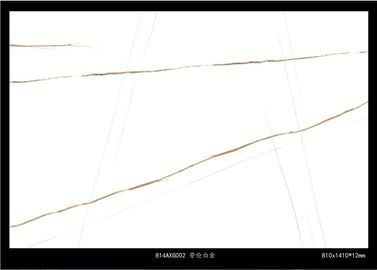 81*141cmの熱い販売の白い艶をかけられた磁器のタイルの大理石の一見の磁器のタイル