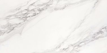 90*180cmの現代居間の磁器の床タイルの設計大きい平板のCalacattaの大理石の設計