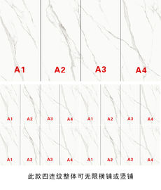 大理石の一見のマットの表面900x1800浴室の壁のタイル