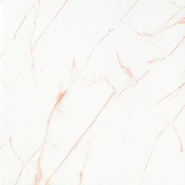 正方形の白いCalacattaの金の居間の磁器の床タイル