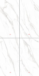 大きく白い大理石のボーダー900x1800磁器の壁のタイル