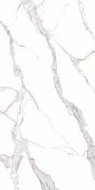 1200x2400mmの無作法な磨かれた艶をかけられた外部の白い色の大きいFormatindoorの磁器の床タイル