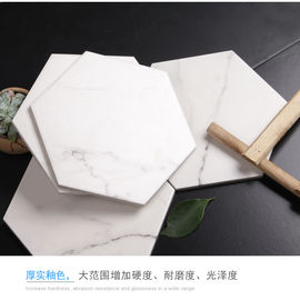 六角形Mableは200X230mmの居間の磁器の床タイルを見る