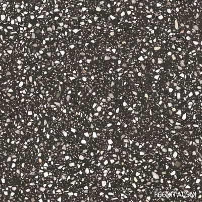 600x600mmのTerrazzoの床タイルはマットの屋外のテーブルの台所カウンタートップの平板をセメントで接合している