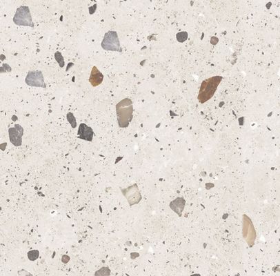 浴室のための現代9.8mmの厚さのTerrazzoの磁器の床タイル