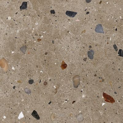 黄色がかった色のTerrazzoの石の床を舗装するための屋内磁器のタイル