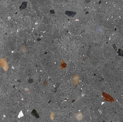 Terrazzoの大理石600x600mmのマットの陶磁器の床タイルの反スリップ